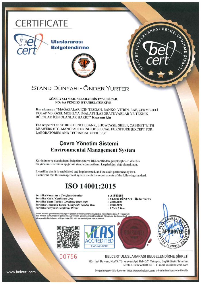 ISO 14001:2015 — Çevre Yönetim Sistemi